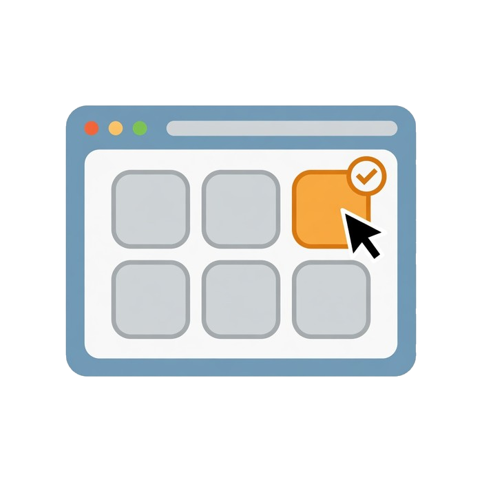 A browser window showing a grid of applications with one being installed in a click