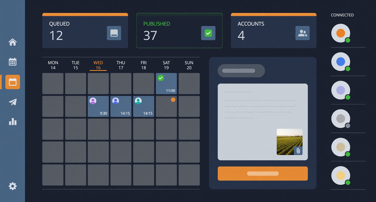 Social Scheduling screenshot